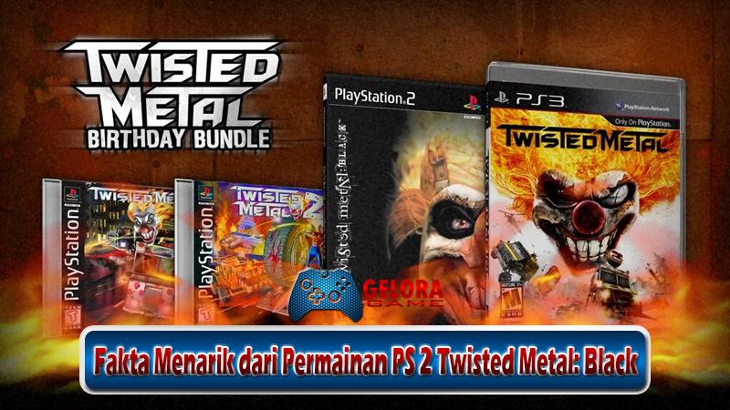 Fakta Menarik dari Permainan PS 2 Twisted Metal Black